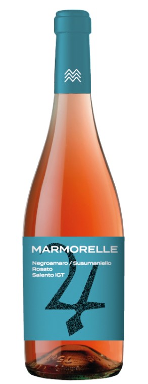 Rosato Negroamaro Susumaniello IGT Marmorelle Salento 2022 IGT Marilu 0,75l.