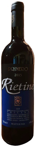 Primero Rietine IGT, 2021 0,75l.
