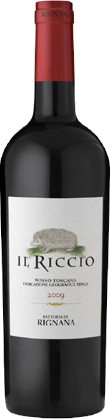 Rosso il Riccio Rignana Rotwein 2020 IGT 0,75l.