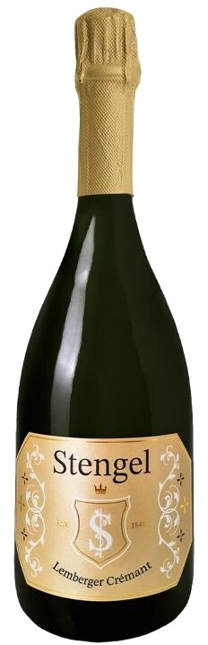 Lemberger Cremant Blanc de Noir Winzersekt Stengel, Württemberg Deutschland, 0,75l.