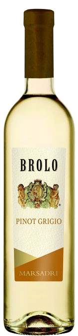 Pinot Grigio Brolo 2024 DOC Marsadri Gardasee 0,75l.