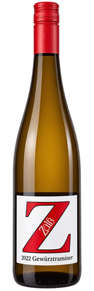 Gewürztraminer Spätlese QbA. 2022 Weingut Zaiß 0,75l.