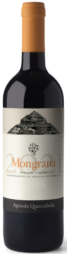 Mongrana  Vegan,Querciabella 2019 IGT, 0,75l.