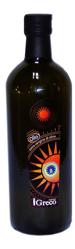 Bio-Olivenöl Extravergine  100% iGreco 1Ltr. Cariati, Kalabr