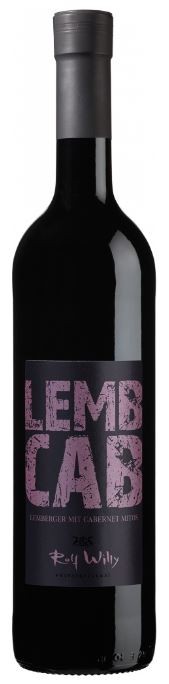 LemCab Lemberger mit Cabernet Mitos  Black Label trocken QbA 2019 WG Rolf Willy 0,75l.