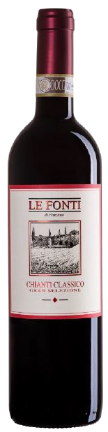 Chianti Classico Le Fonti Grand Selezione  Rotwein DOCG 2017 0,75l.